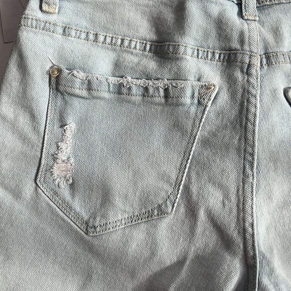 NWT Kensie Vintage Luxe High Rise Denim Shorts SZ-27 - Picture 6 of 12